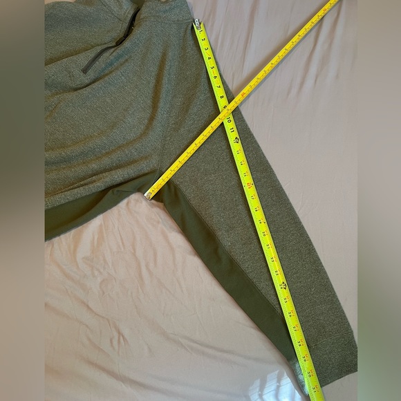 Roundtree & Yorke green Men's half 1/4 Zip Pullover Classic long sleeves size XL - Picture 9 of 10